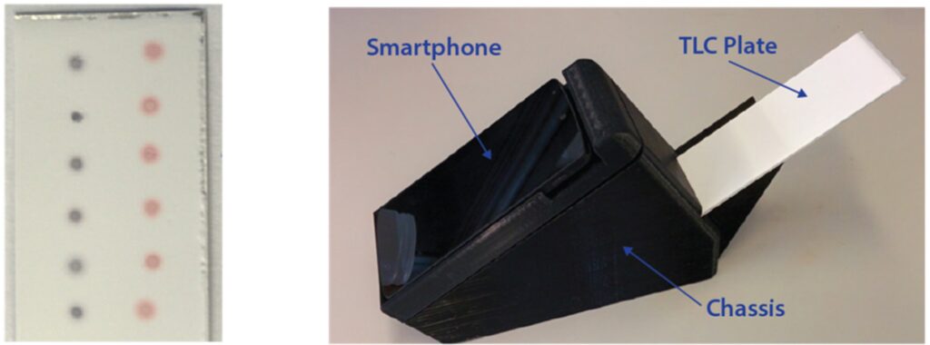 A smartphone device to read gold nanoparticle-DNA based test for infectious disease diagnostics.