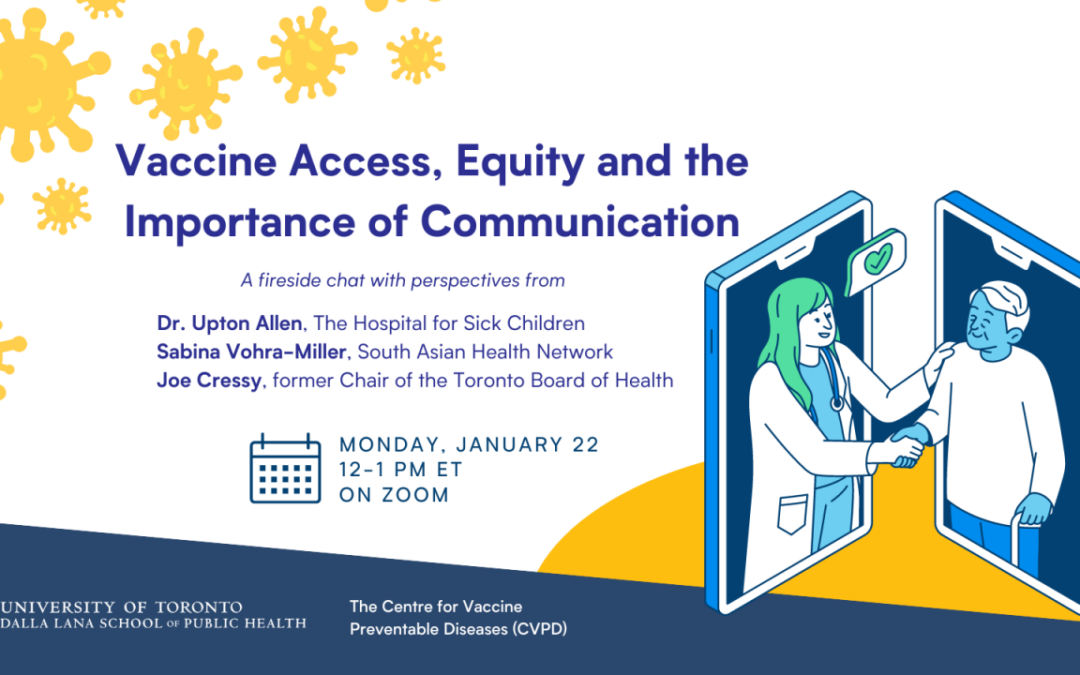 Vaccine access, equity and the importance of communication