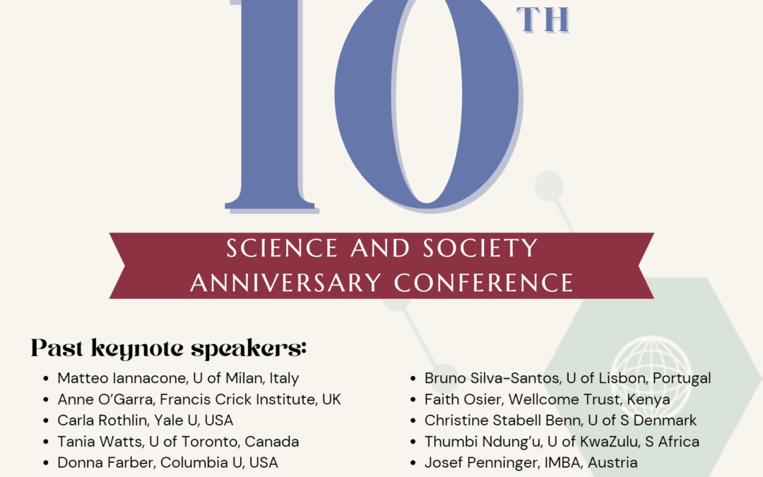 10th Annual Science & Society Conference