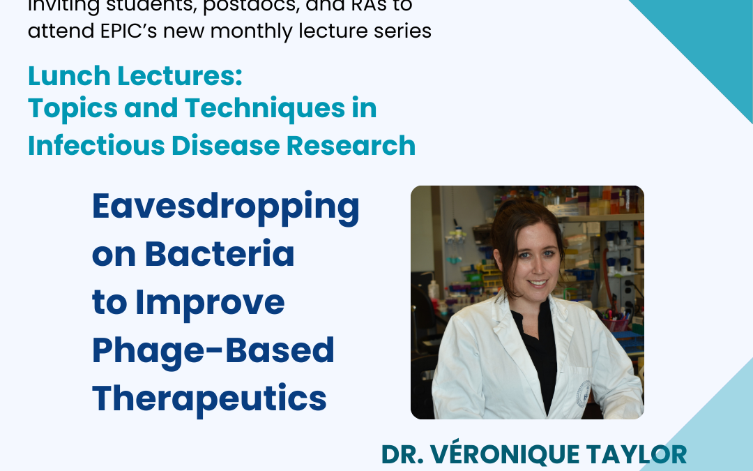 Lunch Lectures: Topics and techniques in infectious disease research