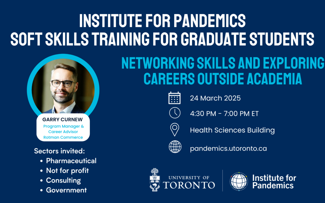 Soft Skills Training for Graduate Students: Networking Skills and Exploring Careers Outside Academia