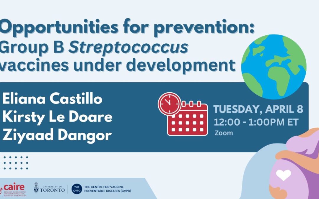 Opportunities for prevention: Group B Streptococcus vaccines under development