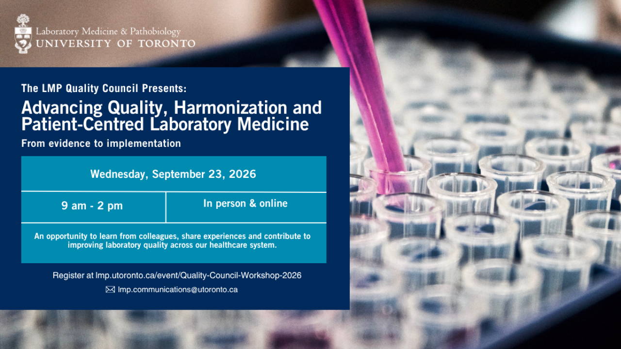 LMP quality workshop